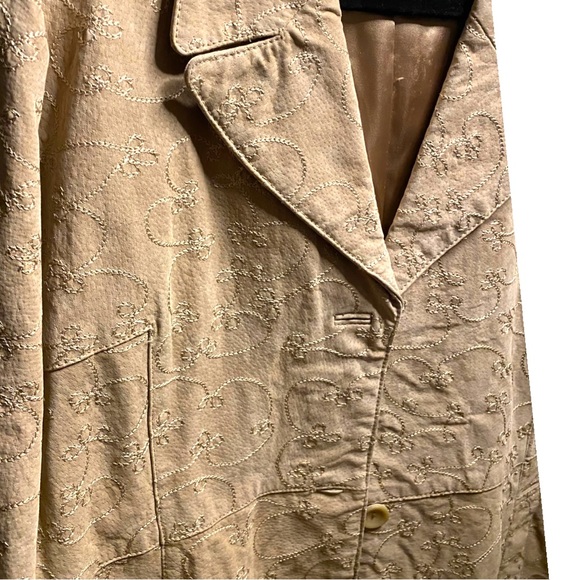 🫎- Vintage Leather Jacket by Carolina Colours. Size Large - Picture 9 of 12